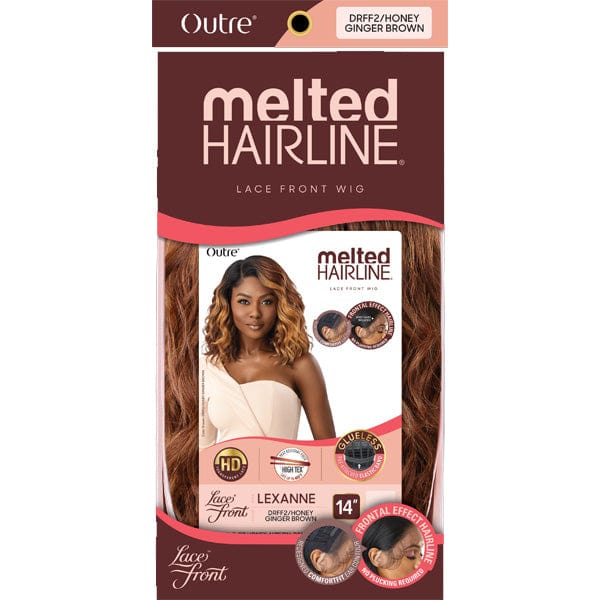 Outre Synthetic Melted Hairline HD Lace Front Wig - LEXANNE - Mose Wig