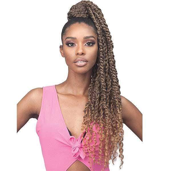Bobbi Boss Synthetic Speedy Up do Drawstring Ponytail - SPUP43 SPRING TWIST - Mose Wig