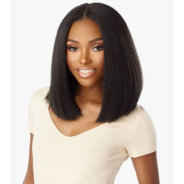 Sensationnel Kinky Edges Kinks & Co 13x6 HD Lace Front Wig - 13x6 KINKY BOB 14