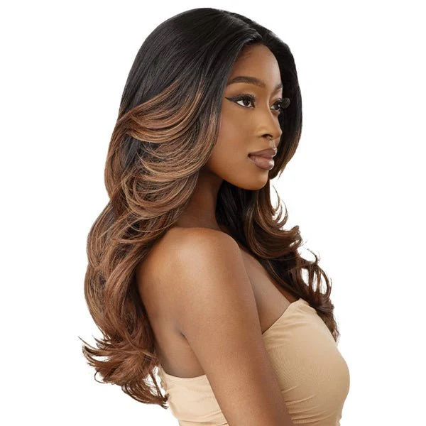Outre Synthetic Swiss HD Lace Front Wig - BRENAE - Mose Wig