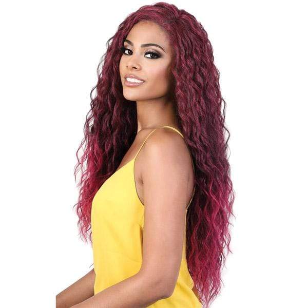 Motown Tress Synthetic HD Invisible Lace Front Wig - KLP FERI - Clearance - Mose Wig
