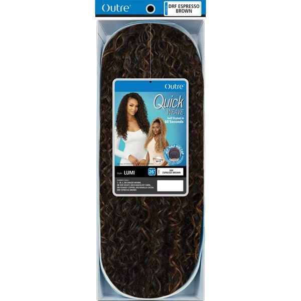 Outre Quick Weave Synthetic Half Wig - LUMI - Mose Wig