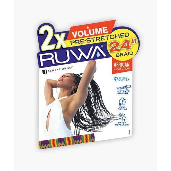 Sensationnel Synthetic Crochet Braid - 2X RUWA VOLUME PRE STRETCHED 24 - Clearance - Mose Wig