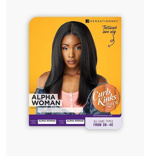 Sensationnel Empress Curls Kinks & Co Textured Lace Front Wig - ALPHA WOMAN - Mose Wig
