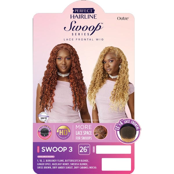 Outre Perfect Hairline Swoop Series Synthetic Lace Frontal Wig - SWOOP3 - Mose Wig