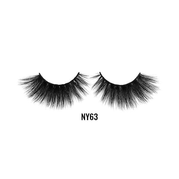 Laflare 3D NY Mink Hair Eyelashes - (C) - Mose Wig