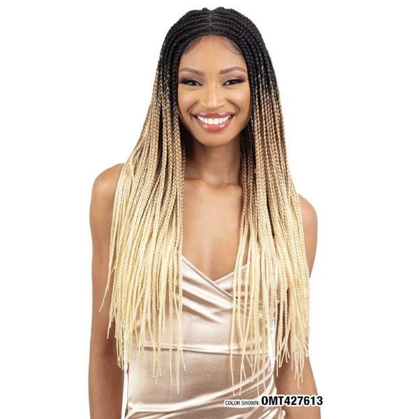 Freetress Equal Synthetic Braided Lace Front Wig - DIAMOND PART BRAID 30