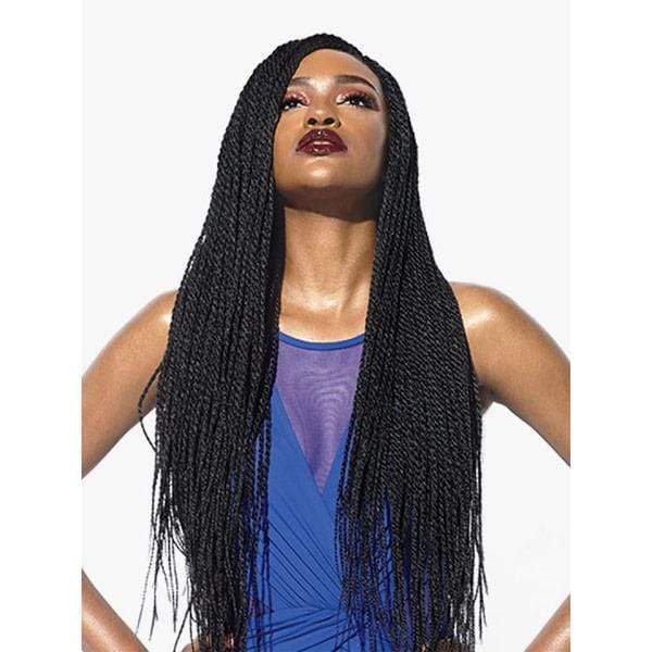 Sensationnel Cloud9 Ruwa 4x4 Swiss Braided Lace Front Wig - SENEGAL TWIST 32