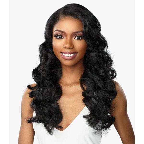 Sensationnel Butta Human Hair Blend Lace Front Wig - LOOSE DEEP 24