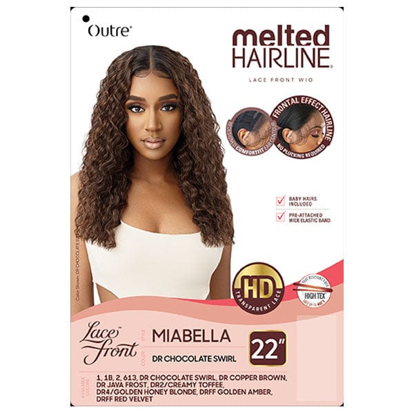 Outre Synthetic Melted Hairline HD Lace Front Wig - MIABELLA - Mose Wig