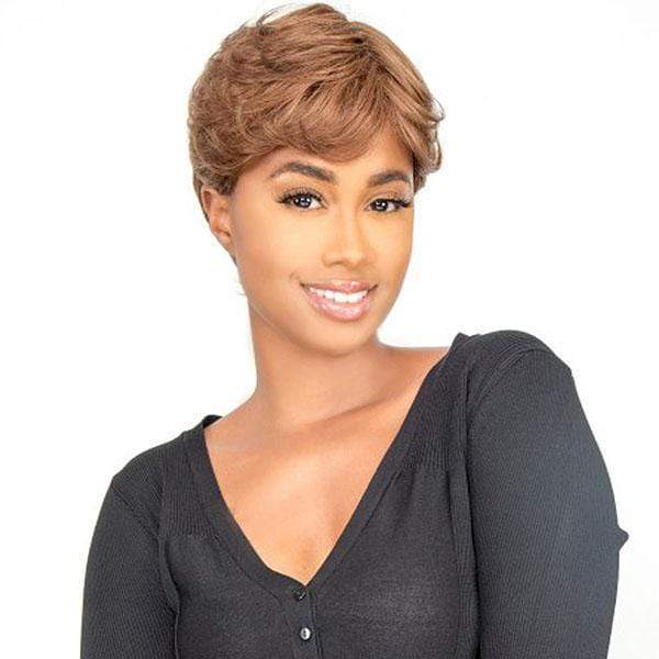 R&B Collection 100% Natural Human Hair Wig - HH-KIMORA - Clearance - Mose Wig