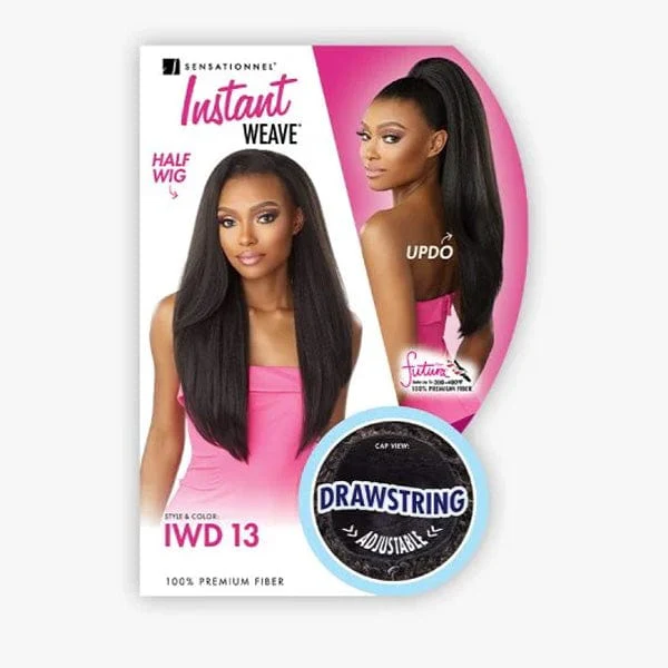 Sensationnel Synthetic Half Wig Instant Weave Drawstring Cap - IWD 13 - Mose Wig