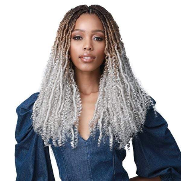 Bobbi Boss Synthetic Crochet Braid - NU LOCS WATER CURL BOHO STYLE 18