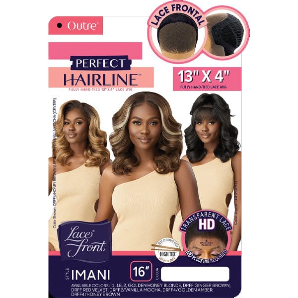 Outre Perfect Hairline Synthetic 13x4 Lace Frontal Wig - IMANI - Mose Wig