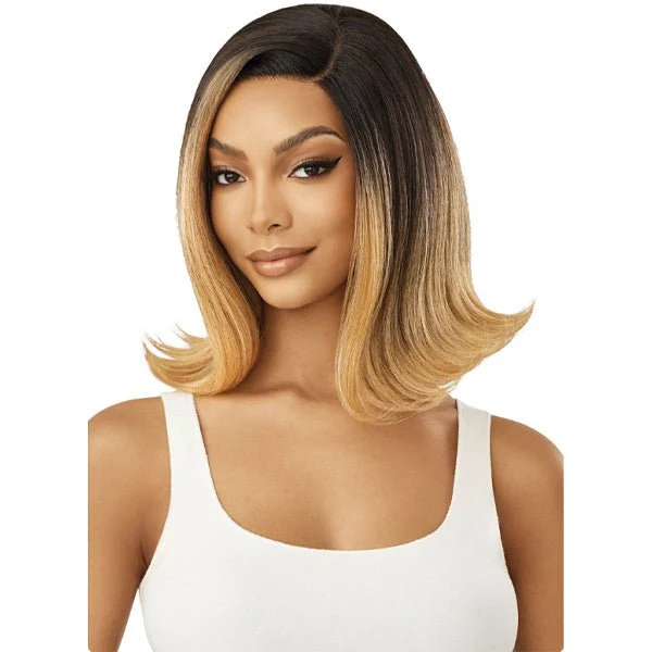 Outre Synthetic Swiss HD Lace Front Wig - CARMEL - Mose Wig