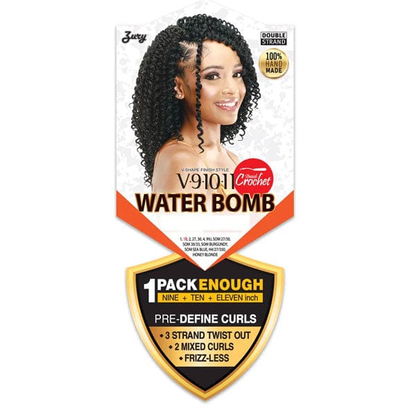 Zury Sis Synthetic Crochet Braid - V11 WATER BOMB - Mose Wig