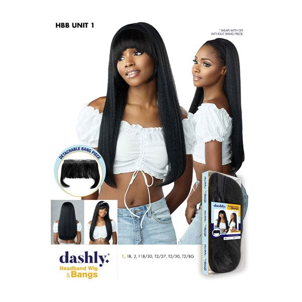 Sensationnel Dashly Synthetic Headband Wig & Bangs - HBB UNIT 1 - Mose Wig