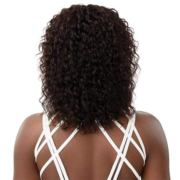 Outre 100% Human Hair WET & WAVY Headband Wig - DEEP WAVE 14
