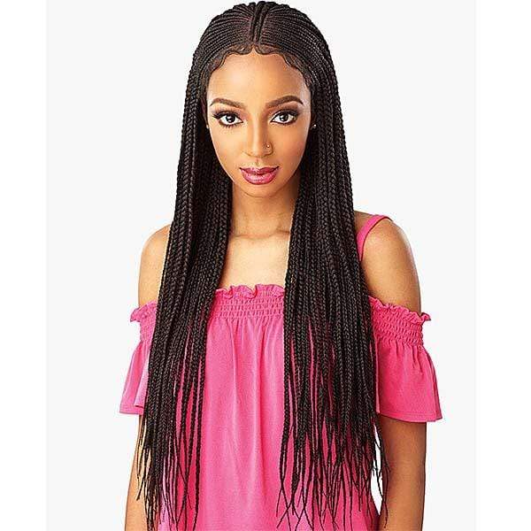 Sensationnel Cloud9 Hand Braided 13x5 Part Swiss Lace Wig - FULANI CORNROW - Mose Wig