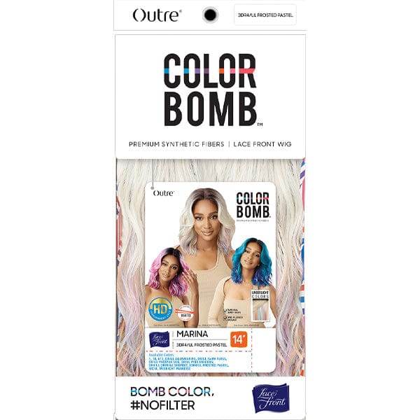 Outre Color Bomb Lace Front Wig - MARINA - Mose Wig