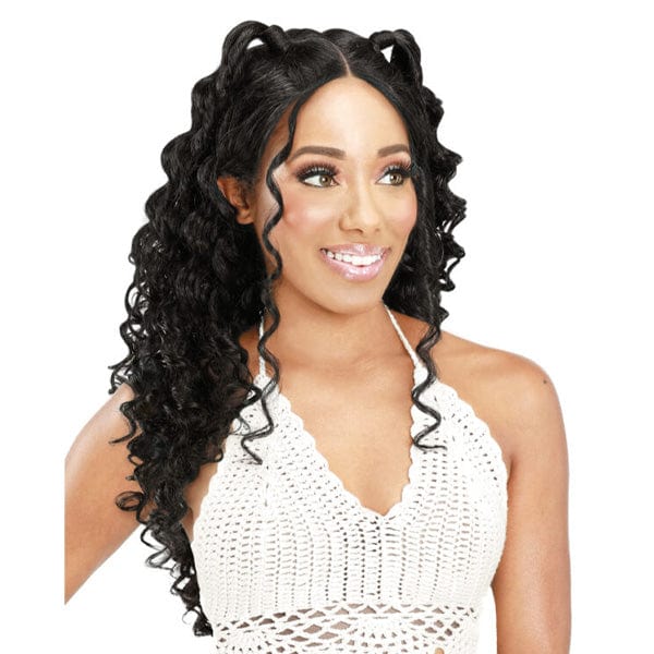 Zury Sis Synthetic Crown Part HD Lace Front Wig - LF HP BEE - Clearance - Mose Wig