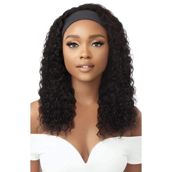 Outre 100% Human Hair WET & WAVY Headband Wig - BOHO DEEP 20
