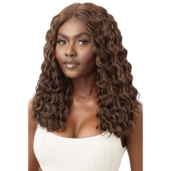 Outre Synthetic Swiss Wet & Wavy Lace Front Wig - PRICILLA - Mose Wig