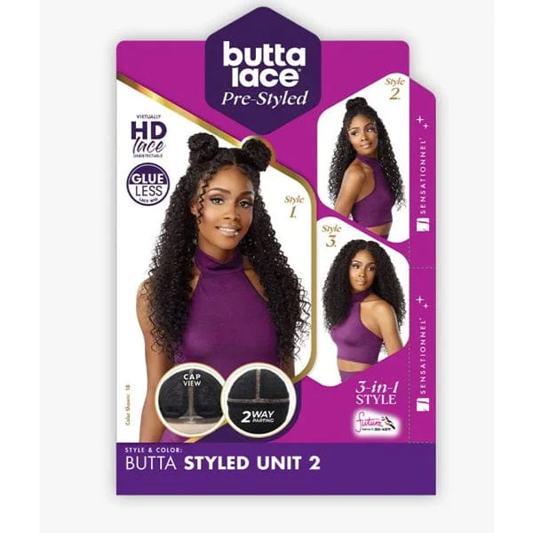 Sensationnel Synthetic Pre-styled HD Lace Front Wig - BUTTA STYLED UNIT 2 - Mose Wig