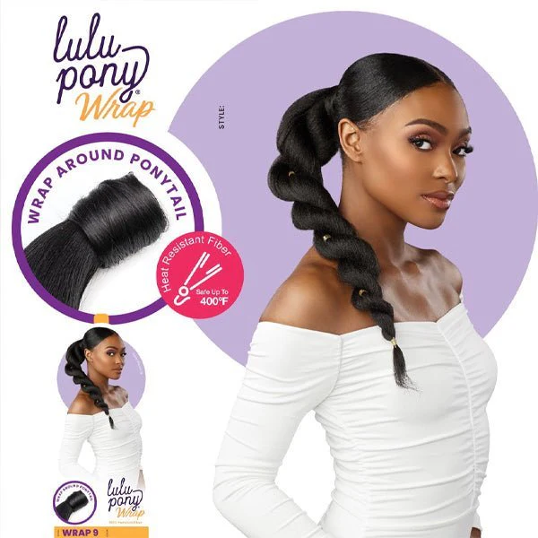 Sensationnel Synthetic Ponytail Lulu Pony Wrap - WRAP 009 - Mose Wig