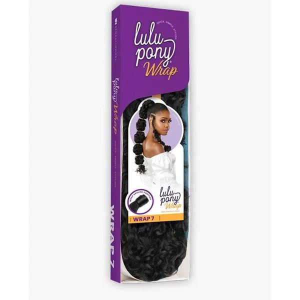 Sensationnel Synthetic Ponytail Lulu Pony Wrap - WRAP 7 - Mose Wig