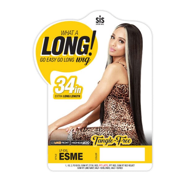 Zury Sis Synthetic Hair HD Lace Front Wig - LF EXL ESME - Clearance - Mose Wig