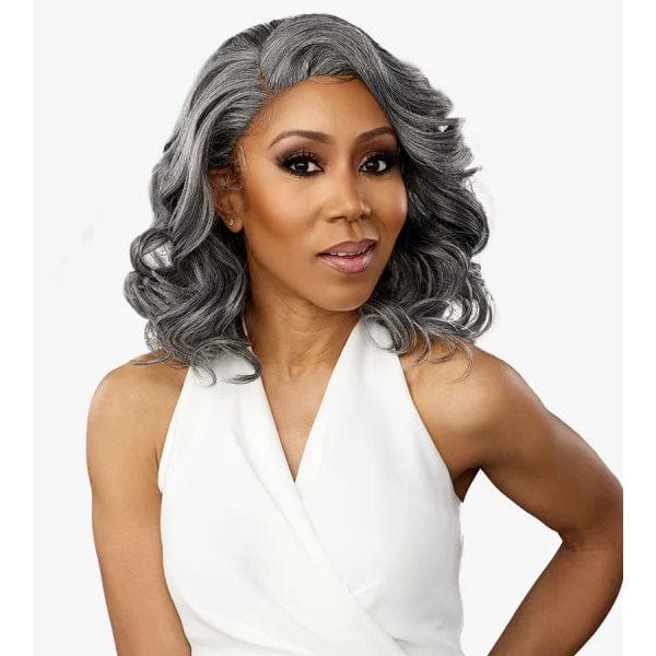 Sensationnel Synthetic Hair Dashly Salt & Pepper Lace Wig - SP LACE UNIT 6 - Mose Wig
