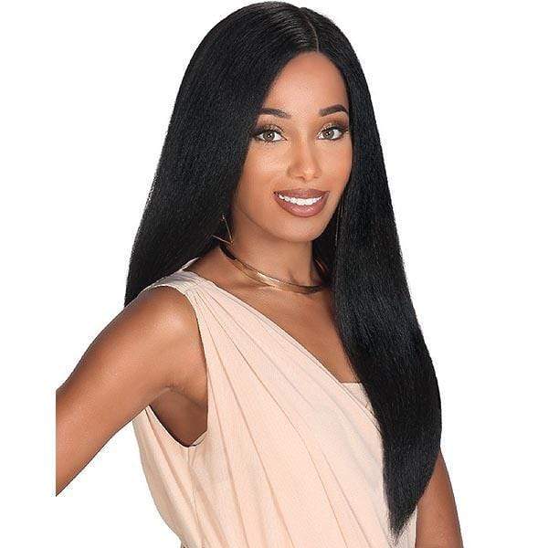 Zury Sis Prime Human Hair Natural Mix 4x4 Soft Swiss Lace Front Wig - PM FP LACE HAZEL - Clearance - Mose Wig