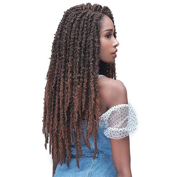 Bobbi Boss Synthetic Hair Lace Front Wig - MLF615 CALIF. BUTTERFLY LOCS 26 - Mose Wig