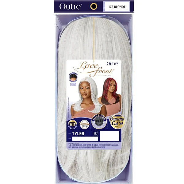 Outre Synthetic Swiss HD Lace Front Wig - TYLER - Mose Wig