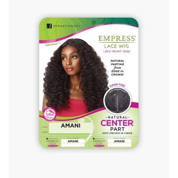 Sensationnel Synthetic Empress Center Part Lace Front Edge Wig - AMANI - Clearance - Mose Wig