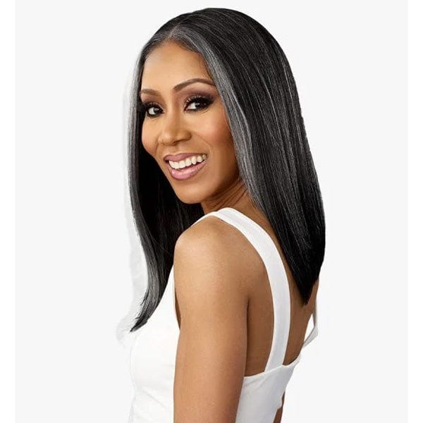 Sensationnel Synthetic Hair Dashly Salt & Pepper Lace Wig - SP LACE UNIT 5 - Mose Wig