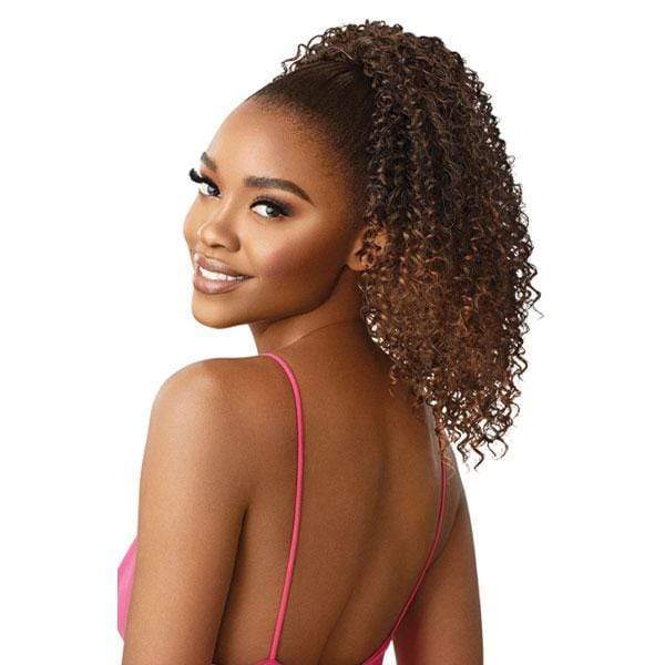 Outre Pretty Quick Synthetic Drawstring Ponytail - BERRY - Mose Wig