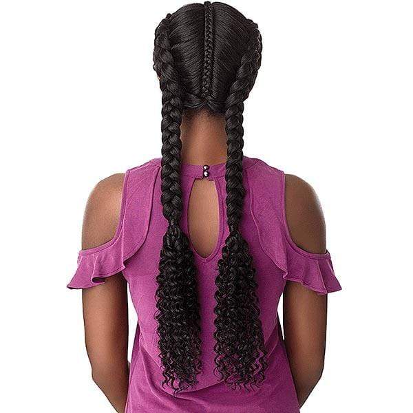 Sensationnel Cloud9 Vixen Synthetic Swiss Lace Wig - BOHEMIAN DUTCH BRAID - Mose Wig