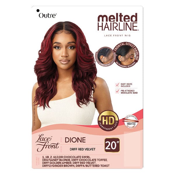 Outre Synthetic Melted Hairline HD Lace Front Wig - DIONE - Mose Wig
