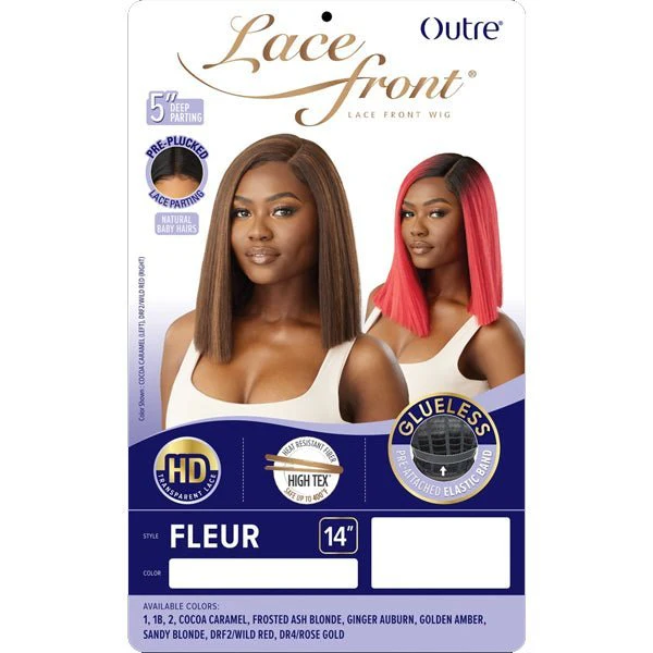 Outre Synthetic Swiss HD Lace Front Wig - FLEUR - Mose Wig