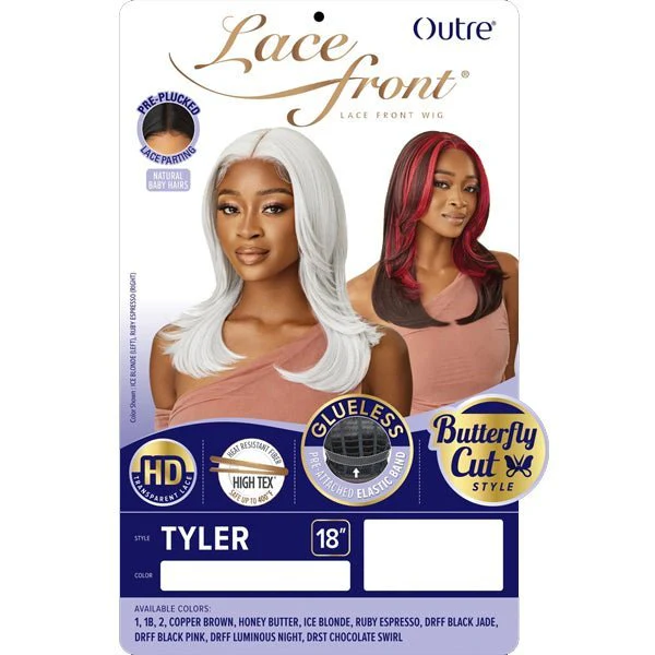 Outre Synthetic Swiss HD Lace Front Wig - TYLER - Mose Wig