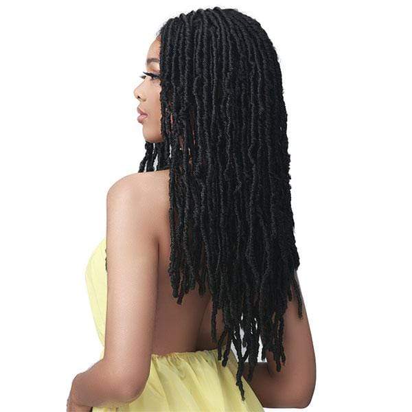 Bobbi Boss Synthetic Hair Lace Front Wig - MLF618 NU LOCS 24 - Clearance - Mose Wig