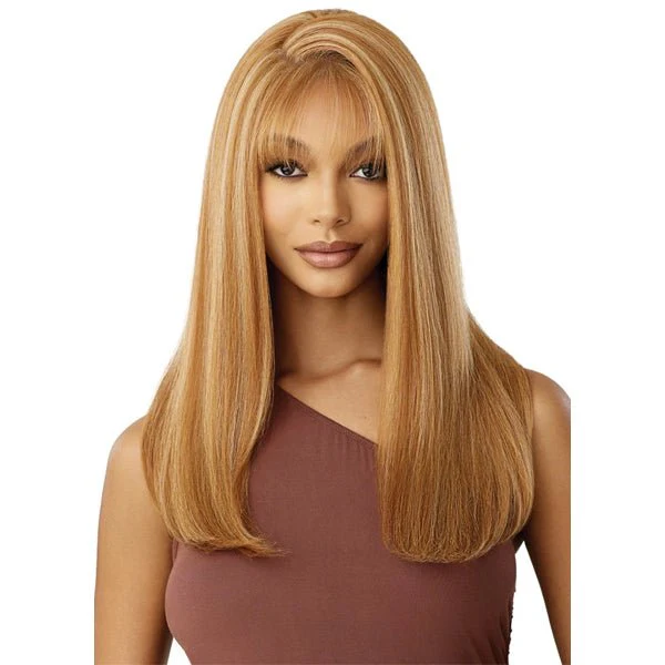 Outre Human Hair Blend 5x5 Lace Closure Wig - HHB NATURAL YAKI 22