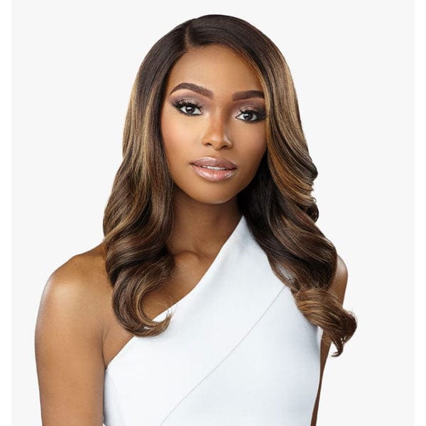 Sensationnel Butta Human Hair Blend Lace Front Wig - BODY WAVE 20