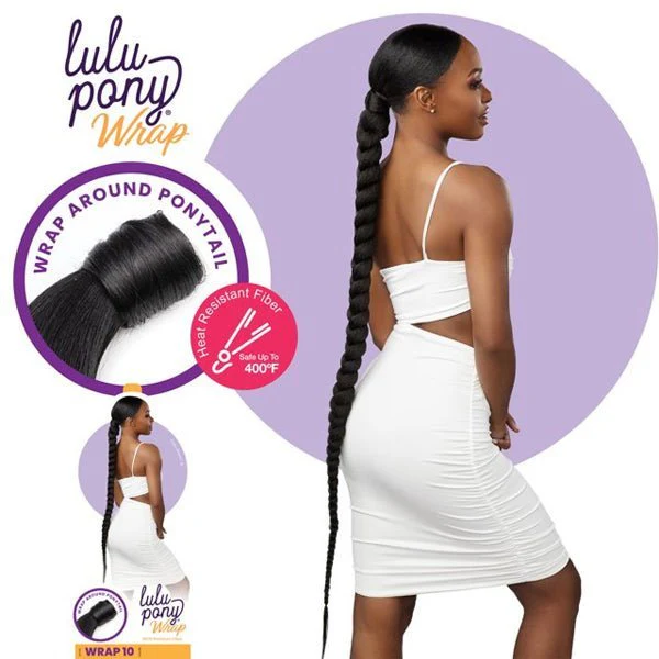 Sensationnel Synthetic Ponytail Lulu Pony Wrap - WRAP 010 - Mose Wig