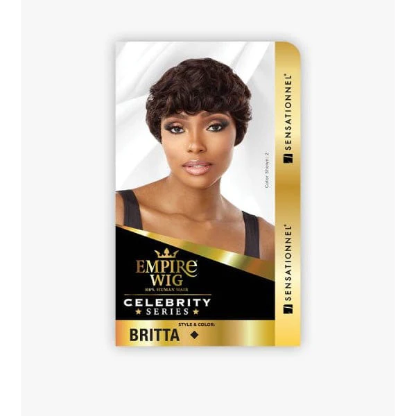 Sensationnel Empire 100% Human Hair Celebrity Series Wig - BRITTA - Mose Wig