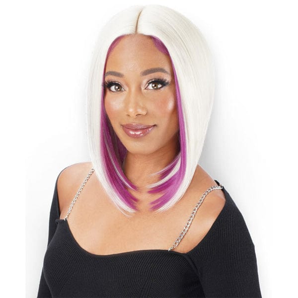 Zury Sis Synthetic Hair Angel Bob Style HD Lace Front Wig - NEELA - Mose Wig