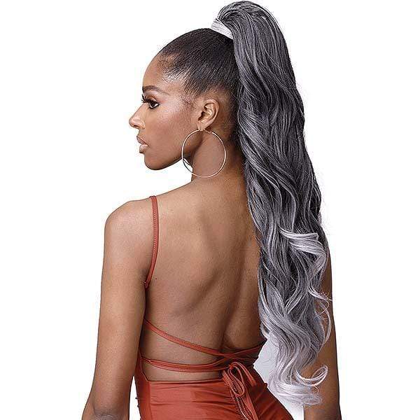 Bobbi Boss Miss Origin Tress Up Human Hair Blend Ponytail - MOD025 LOOSE CURL 28