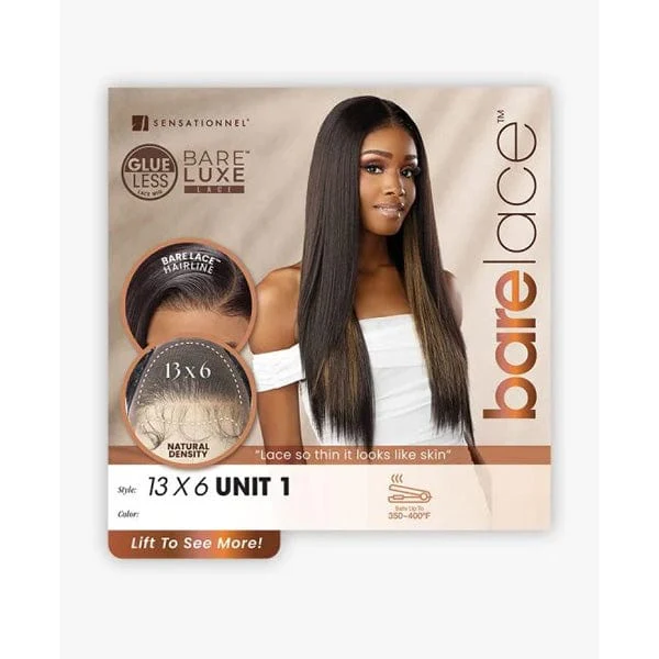 Sensationnel Bare Lace Synthetic Extra Transparent Luxe Glueless Lace Front Wig - 13X6 UNIT 1 - Mose Wig